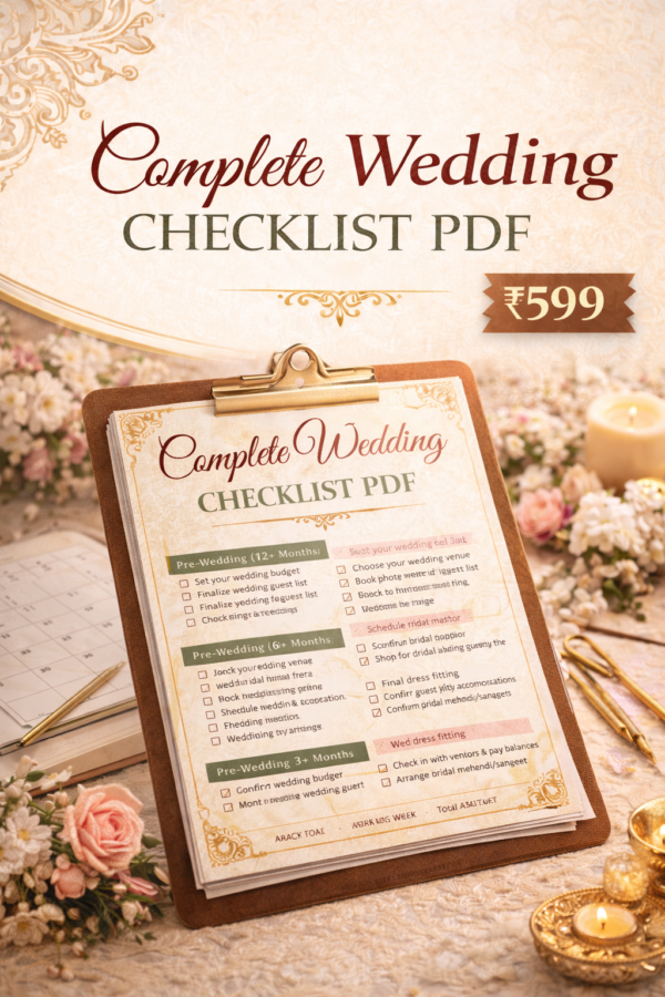 Complete Wedding Checklist